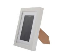 CIYODO Cadre d'Exposition pour Médailles Sportives Blanc Socle Vertical Boîte de Présentation Résistante aux Rayures pour Bureau Vitrine Décorative pour Collection de Médailles et