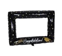CIYODO Cadre Photo Gonflable de Remise Accessoire de Photo Autonome pour Célébrations Graduées de Groupe et Stable Décorations Uniques pour Fête de Diplôme