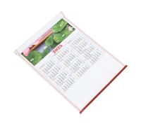CIYODO Calendrier Mural Imitation Rotin pour Bureau Calendrier Suspendu Pratique et Décoratif pour Organisation Quotidienne