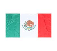 CIYODO Cape drapeau national pour supporters de foot - Drapeau du Mexique 90 x 150 cm avec manches pour les fêtes et événements footballistiques de 2026 - Encouragez votre équipe ! Couleurs et