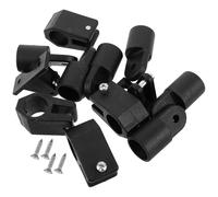 CIYODO Capuchon Coulissant en Nylon Noir pour Bateau Bimini, Accessoire Nautique Petit et Solide, Ensemble de Fixation Adapté pour Toits de Yacht et Protections de Navigation Marine