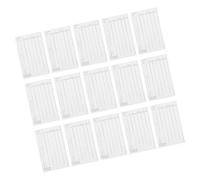 CIYODO Carnet de 15 Feuilles de Score de Golf en Papier Couché Blanc 9,8 X 15,2 Cm, Mini-tablettes de Score de Poche pour Compétition et Entraînement, Enregistrement Précis