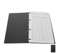 CIYODO Carnet de Plongée avec Stylo 25 Pages en PP Noir Étanche Bloc-Notes Imperméable Résistant aux Intempéries pour Recherche Marine et Formation Plongée