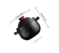 CIYODO Casserole Céramique pour Cuisson Au Gaz Pot Tajine Anti-fissure Haute Température Cuisson Riz Poulet Braisé et Soupe Ustensile Maison