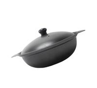 CIYODO Casserole Fonte pour Cuisson Braisée Pot à Riz Familial Polyvalent avec Couvercle Fonte Pot de Cuisson Traditionnel pour Mijotés et Bibimbap