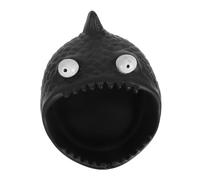 CIYODO Cendrier Céramique Portable Poisson Drôle Coupe-vent Décoratif pour Bureau Voyage et Usage Extérieur