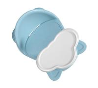 CIYODO Chaise de Bain Garçon Fille Antidérapante avec Draineur Siège de pour Garçon Fille Matériau Durable et Sûr Accessoire Pratique pour Bain des Tout Petits Couleur Bleu Brumeux avec