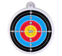 CIYODO Cible Arc Abs avec Ventouse et Crochet de Tir pour Garçon Fille Pratique pour Entraînement Familial et Débutants