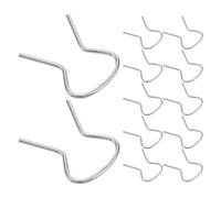 CIYODO Clips de Fixation en Acier pour Poignée de Lève-vitre de Voiture 200 Pièces Clips Automobiles Robustes Anticorrosion de Porte Compatibles pour Réparation et Entretien