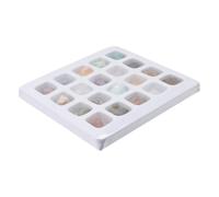 CIYODO Coffret 20 Spécimens Minéraux Kit Scientifique Éducatif pour Garçon et Filles 7 Ans et Plus Jeu Interactif Développement Motricité Fine Coordination Œil-Main Activités Intérieures