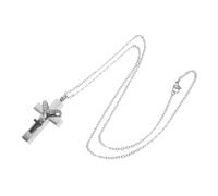 CIYODO Collier Urne en Acier Inoxydable Pendentif Urne pour Cendres Collier pour Votre Animal De Compagnie Bien-