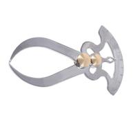 CIYODO Compas Extérieur et Intérieur Inox Jauge Épaisseur Portable avec Marquages Clairs pour Mesure du Diamètre Intérieur et Extérieur en Plein Air