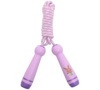 CIYODO Corde à Sauter Ajustable pour Garçon et Filles Poignées en Bois Solide, Corde Résistante à L'usure, pour Entraînement Fitness et Exercice Cardiovasculaire, Équipement Sport