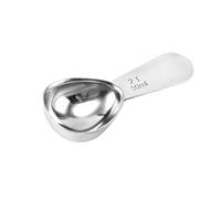 CIYODO Cuillère Doseuse Café Inox Cuillère Profonde Graduée pour Cuisine Maison Bureau Résistante et Antidérapante Mesure Précise Poudre Lait Épices