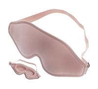 CIYODO de Sommeil Mousse à Mémoire Ultra Doux Cache-yeux pour Bureau et Sieste Oculaire Confortable et Occultant Rose