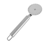 CIYODO Découpe Pâte Acier Inoxydable avec Roulette Dentelée pour Pâtisserie Ravioli et Pizza Outil de Cuisine et Polyvalent pour Usage Domestique et Professionnel