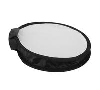 CIYODO Diffuseur Flash Rond Pliable 30 Cm Noir et Blanc, Boîte à Lumière Douce pour Photographie, Compatible Flash Intégré et Externe, Accessoire Portable pour Studio et Reportage