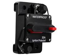 CIYODO Disjoncteur Auto Reset Étanche pour Auto Camping Car Bateau Protection Système Électrique avec Réarmement Manuel