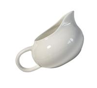 CIYODO Distributeur à Thé Céramique Résistant Chaleur avec Poignée Latérale Accessoire Multi-usage pour Maison et Bureau Compatible Thé et Aromatisé Élégant Porcelaine