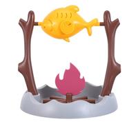 CIYODO Distributeur de Friandises pour Chat Rotatif de Flamme Poisson, Interactif Ludique pour Chats D’intérieur, Puzzle Alimentaire Stimulant L’Instinct Naturel et Contrôle des Portions