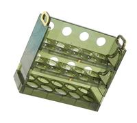 CIYODO Distributeur De Support Pour Réfrigérateur Conteneur De Stockage À 3 Couches Marquage Du Temps Organisateur Pliable Vert