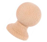 CIYODO Embout de Balustre en Bois Massif 4X3 CM, Style Colonne Romaine Décorative, Finition Brute pour Meubles DIY, Décoration Intérieure Vintage, Accessoire Polyvalent pour Escaliers et