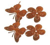 CIYODO Ensemble De 4 Pendentifs En Fer À Suspendre Pour Décoration De Jardin Arbre