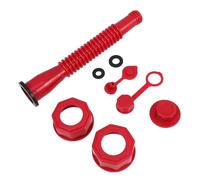 CIYODO Ensemble De Becs Verseurs pour Bidon D'essence Remplacement Pratique Et Embouts De Carburant Kit Complet pour Barbecue Et Camping Anti-Fuite