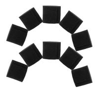 CIYODO Éponges pour Culture Hydroponique Hors-Sol 100 Pcs Noir Blocs de Démarrage en Mousse Coton Respirante pour Semis Légumes et Plantes Outil Jardinage Culture Hors-Sol en Serrage