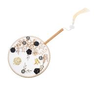 CIYODO Éventail Rond Chinois pour Mariée Accessoire Vintage Élégant pour Photographie et Costumes Traditionnels pour et Décorations Spéciales