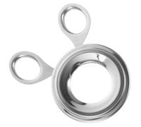 CIYODO Évidoir à Coquilles D'œufs en Acier Inoxydable, Ouvre-œuf pour Œufs Durs la Coque, Outil Coupe-coquille Précis Cuisine Maison et Restaurant, Facilite L’épluchage sans Casse