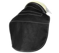 CIYODO Extension de Casque de Soudage Protection Cervicale Tissu Anti-feu Noir, Accessoire Compatible pour Soudeur, Protège Cou Arrière, Usage Professionnel Solide