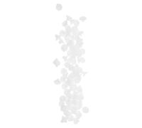 CIYODO Fermoirs de Boucles D'oreilles en Silicone Bijoux D'oreilles 100 Pièces Coussinets D'oreilles Blancs 8x5mm, pour Femmes Usage Quotidien et Toutes Occasions