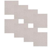 CIYODO Feuilles de Mica Argentées Protection Anti-éclaboussures Résistante à Haute Température Lot de 8 pour Micro-ondes Accessoire Essentiel Cuisine et Décongélation
