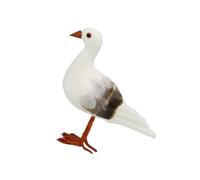 CIYODO Figurine de Mouette Décorative en Plastique Plumage Réaliste 1 Pièce Décoration d'Intérieur et Jardin Art d'oiseaux pour Maison Salon et Terrasse