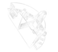 CIYODO Filtre D'aquarium à Angle, Pompe Submersible Compacte | Plastique Transparent, Mousse Multicouche, Sortie en Cascade, Fixation par Ventouse, pour Bac 10 à 40cm