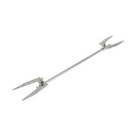 CIYODO Fourchette Rôtisserie Acier Inoxydable pour Friteuse Air Accessoire de Grillage Rotatif pour Poulet Rôti et Facile à Nettoyer Compatible Panier Rôtisserie