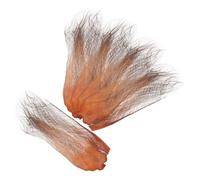 CIYODO Fournitures Délevage De Poissons 5 Feuilles De Palmier Nid De Ponte Écorce De Plante Décorative pour Aquarium Et Jardin