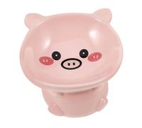 CIYODO Gamelles Surélevées pour Chats De Nourriture Et Eau Inclinée Céramique pour Chat Intérieur Antidérapante Facile à Nettoyer