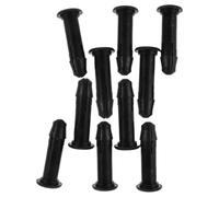 CIYODO Goupille de Charnière Installation Facile en Plastique Noir 10 Pièces pour Poubelle 240l pour Usage Domestique et Commercial Extérieur