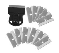 CIYODO Grattoir Inox pour Ongles avec Lame Remplaçable Outil Précis de Nettoyage et Retrait de Résidus pour Art des Ongles et Designs