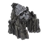 CIYODO Grotte Décorative pour Aquarium Ornement Réaliste Cachette Sûre Abri pour Poissons Et Reptiles Fabrication Résine Installation Simple