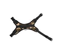 CIYODO Harnais pour Chien Moyen Et Grand Oxford Couleur Camouflage avec Boucle Plastique à Dégagement Rapide