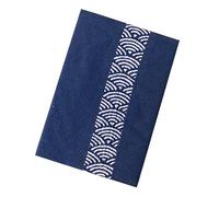 CIYODO Housse de Fait Main Patchwork Ondulé Couverture Vintage Lavable et Résistante pour Protéger Coins et Pages