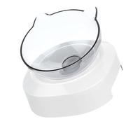 CIYODO Inclinée en Plastique pour Animaux de Compagnie Distributeur d'eau Nourriture Protection du Cou Bol Antidérapant 15° Inclinaison Fournitures pour et Chiens