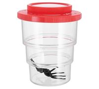 CIYODO Insérer Une Visionneuse D'insectes, Loupe, Attrape-Insectes, Boîtes À Insectes en Plastique, Kit De Collecte De Pots Grossissants D'insectes pour Enfants, Science, Exploration De