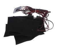 CIYODO Insert Chauffant USB pour Veste 2pcs avec 3 Niveaux Réglables 45-65℃ en Fibre Composite Compatible Facile pour Activités Hivernales en Extérieur