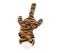 CIYODO Jouet De Dentition Toile pour Chien Forme De Tigre du Comportement Destructeur Jouet Éducation Sonore pour Chiots Et Animaux De Compagnie