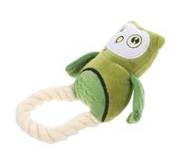 CIYODO Jouet Hibou en Peluche en Corde De Coton Jouet Interactif pour Jouer Se Sentir Bien