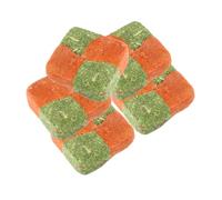 CIYODO Jouets à Mâcher pour Lapins Et Petits Animaux Molaires en des Prés Compressée, Lot De 5 Pièces, Snack Riche en Fibres, Adapté pour Cochons d'Inde, Chinchillas, Hamsters, Soins Dentaires